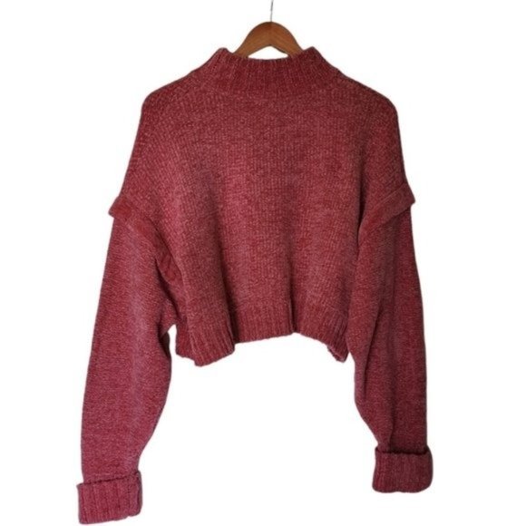 Urban Outfitters Daria Double Take Chenille Sweater size M Medium Plush Soft - Picture 3 of 6